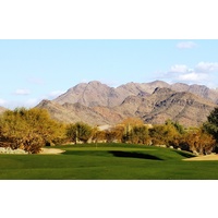 The front nine on the Raptor Course at Grayhawk Golf Club ends with a 464-yard par 4 named "Tom's Thumb."