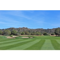 It's risky to attack the pin if it's located on the left side of the fourth green at Talking Rock G.C. in Prescott, Ariz.