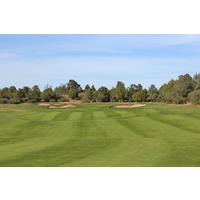 An elevated tee at Talking Rock Golf Club's 14th leads to an elevated green.